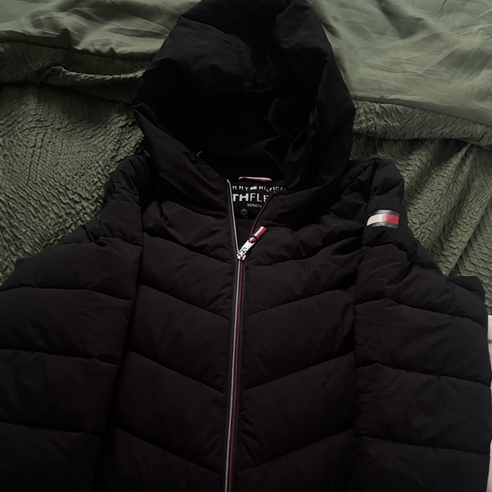 Tommy Hilfiger Black Quilted Jacket